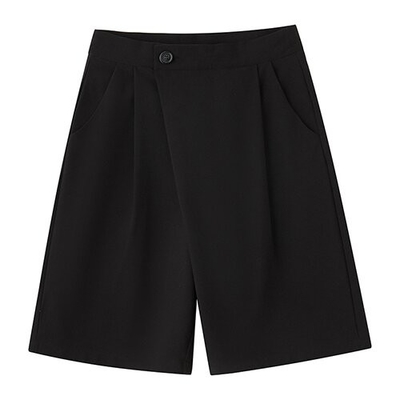 Summer New Polyester Five Point Pants Straight Panties Casual