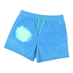 Skin Friendly Color Changing Swim Trunks Cool Quick Dry Board Shorts With Pockets