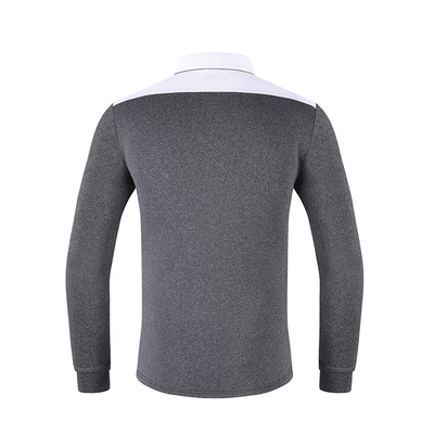 Fast Dry Breathable Turn Down Collar Shirt Long Sleeve Baggy Relaxed Spring Golf Clothes